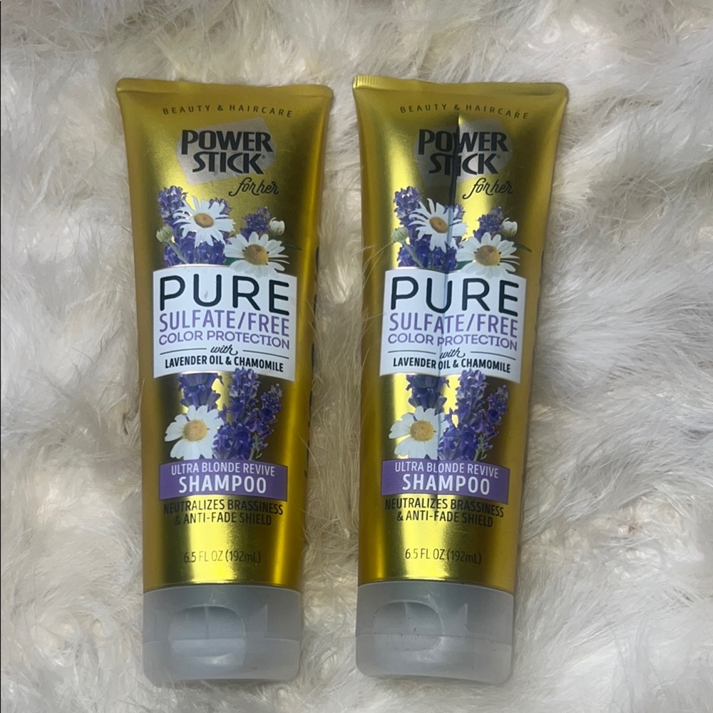 2 Power Stick for Her Pure Sulfate-Free Color Protection Shampoo For Blondes